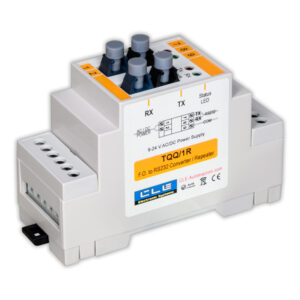 VersaLink optical fiber RS232 low voltage serial repeater