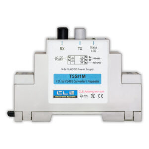 Synthetic optical fiber RS485 low voltage serial repeater
