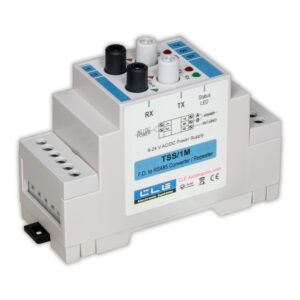 Synthetic optical fiber RS485 low voltage serial repeater