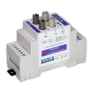 Glass optical fiber RS422 low voltage serial repeater